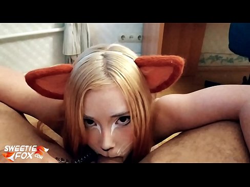 ❤️ Kitsune ngelek kontol jeung cum dina sungut nya Sex di urang ❌❤